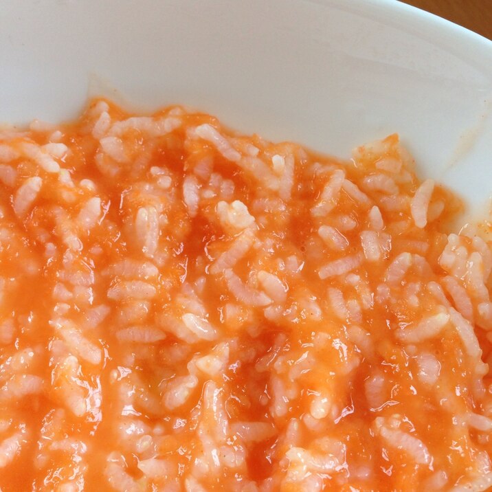 離乳食後期 人参のお粥